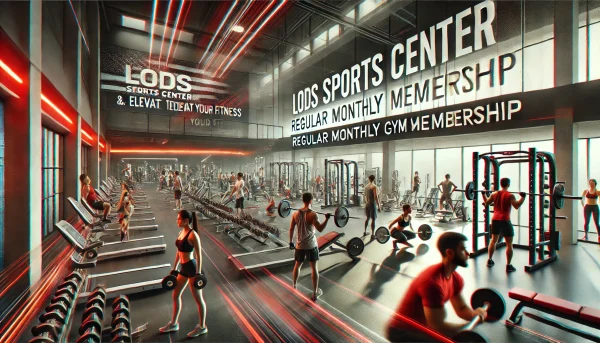 Lods Sports Center Regular Monthly Gym Membership