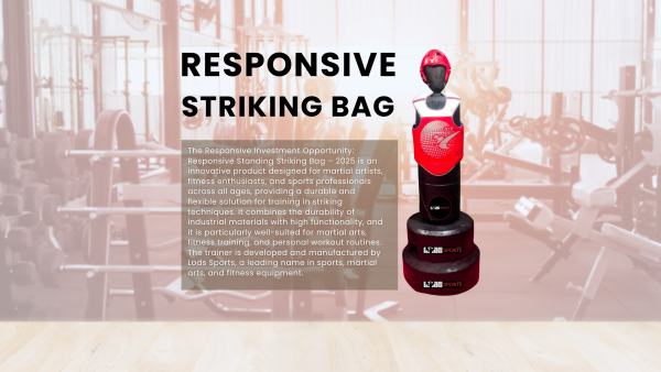 Responsive Standing Striking Bag by Lods Sports Center